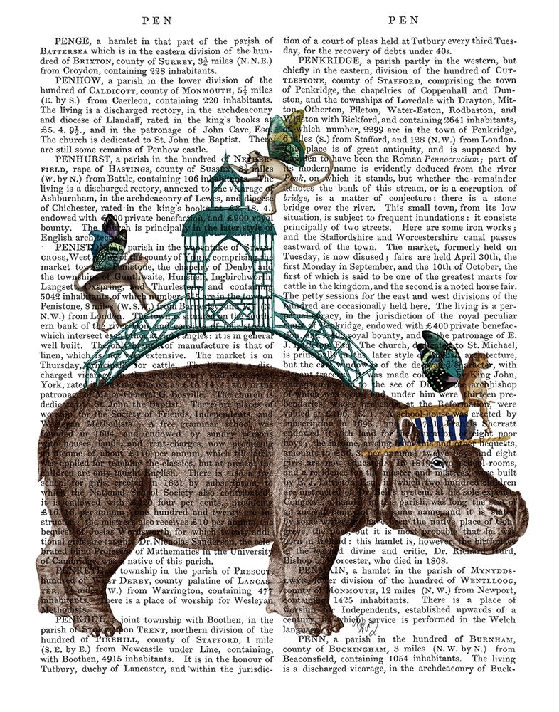 Hippo and Monkey Bridge