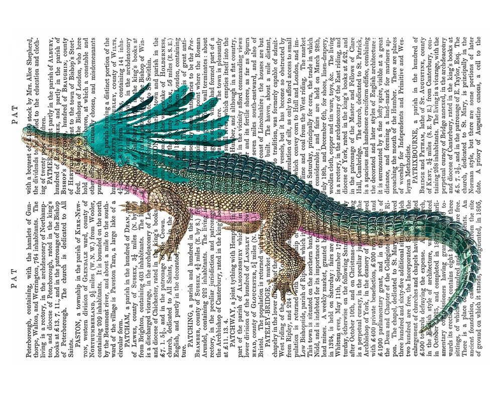 Crocodile with Headdress