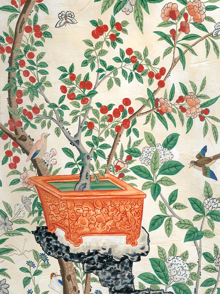 Chinoiserie Wallpaper III