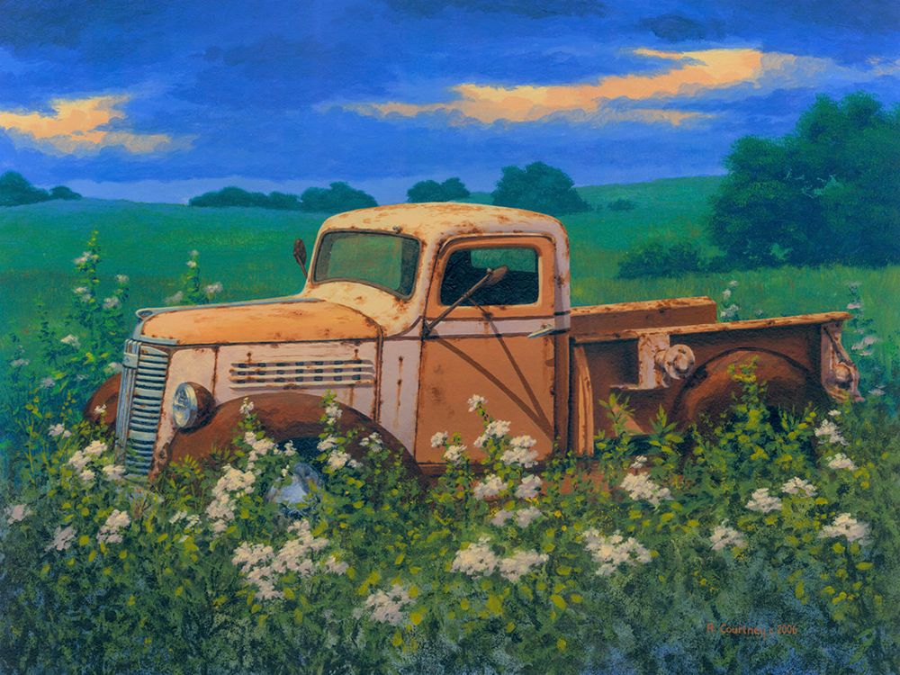 Truck In the Meadow I