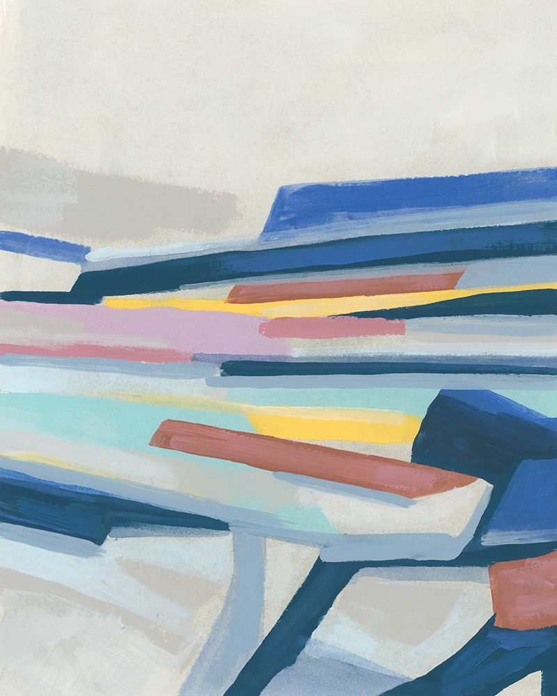 Blue Tectonic Movement I