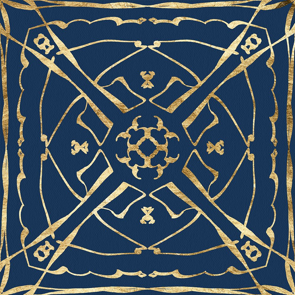 Motif on Blue V