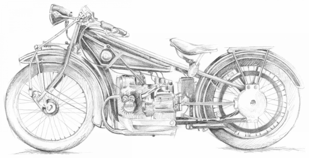 Motorcycle Sketch I