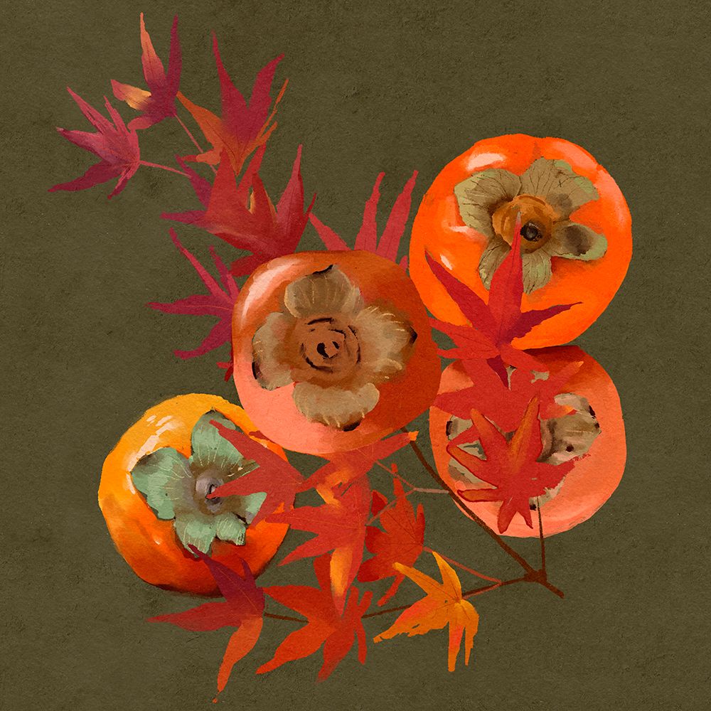 Persimmons and Maple III
