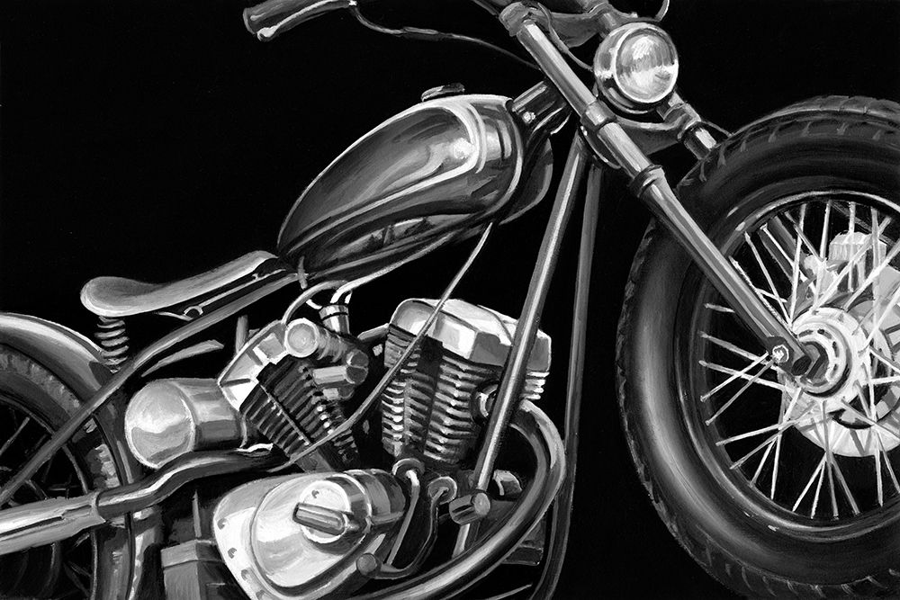 Vintage Motorcycle I