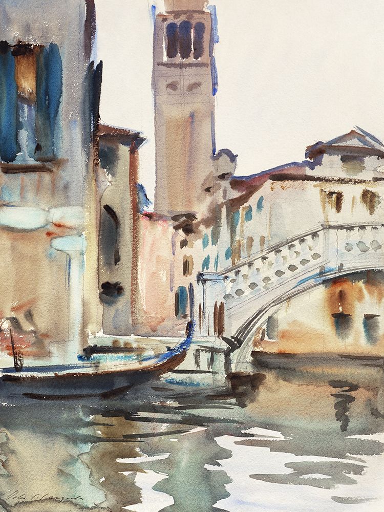 Sargents Venice Studies VIII