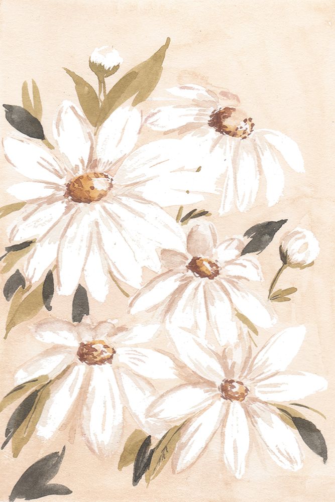 Soft Daisies I