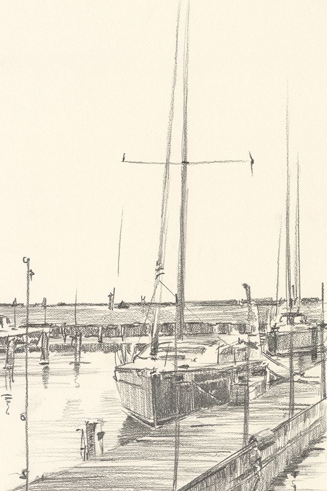 Harbor Pencil Study I