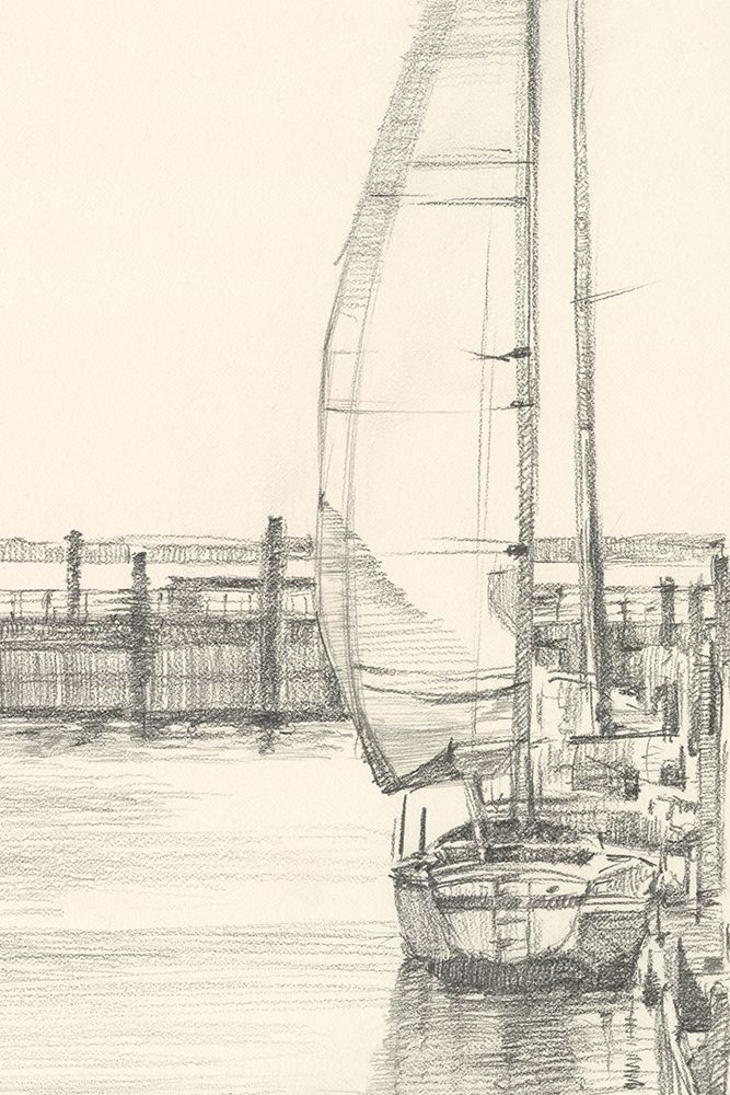 Harbor Pencil Study II