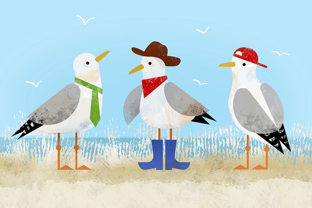 Sassy Seagull Trio II