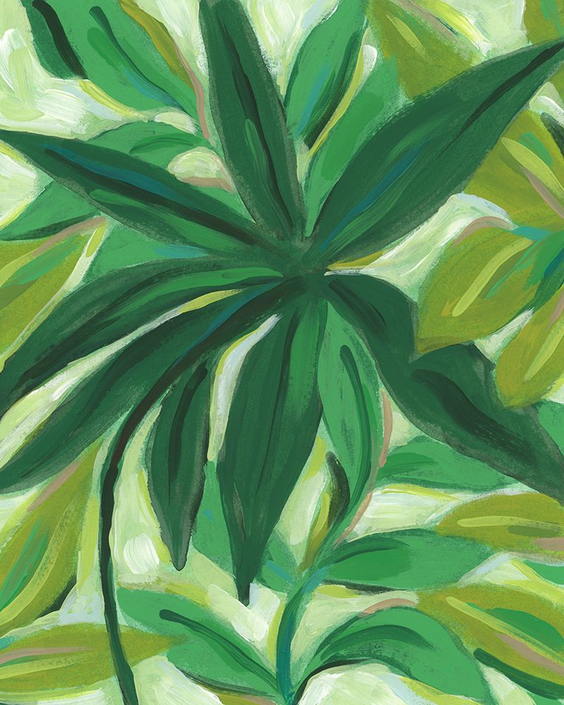 Tropical Island Leaves II