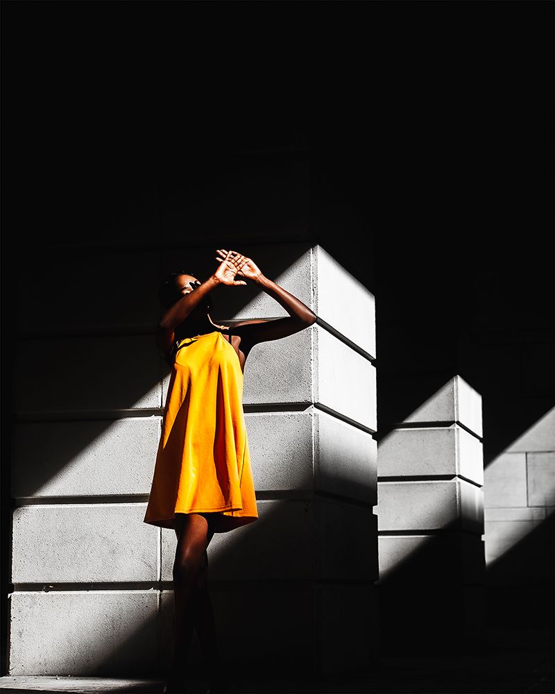 Lady in Yellow