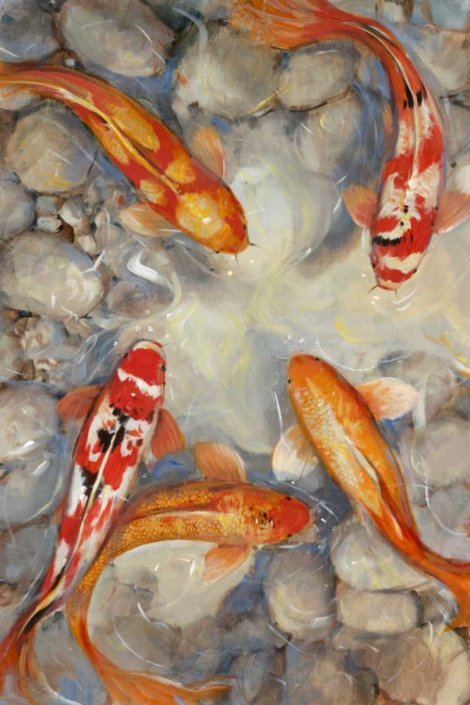 Vibrant Koi I