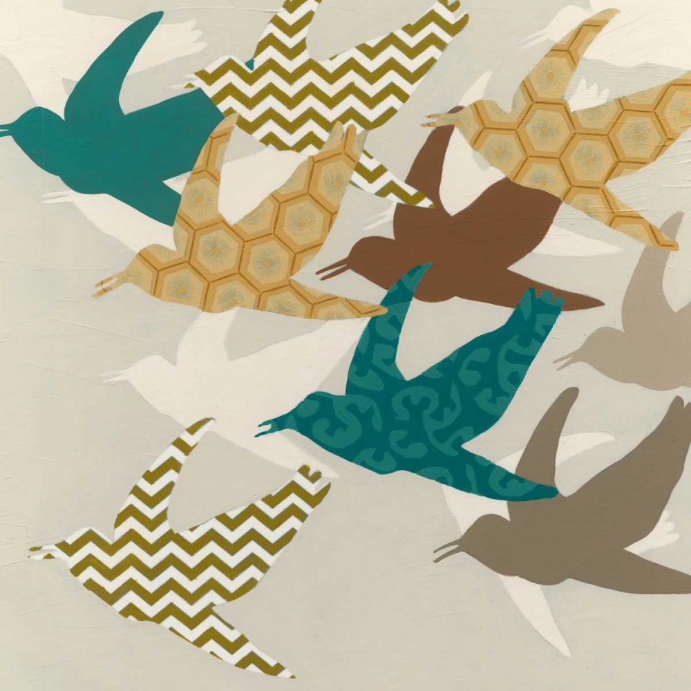 Patterned Flock II