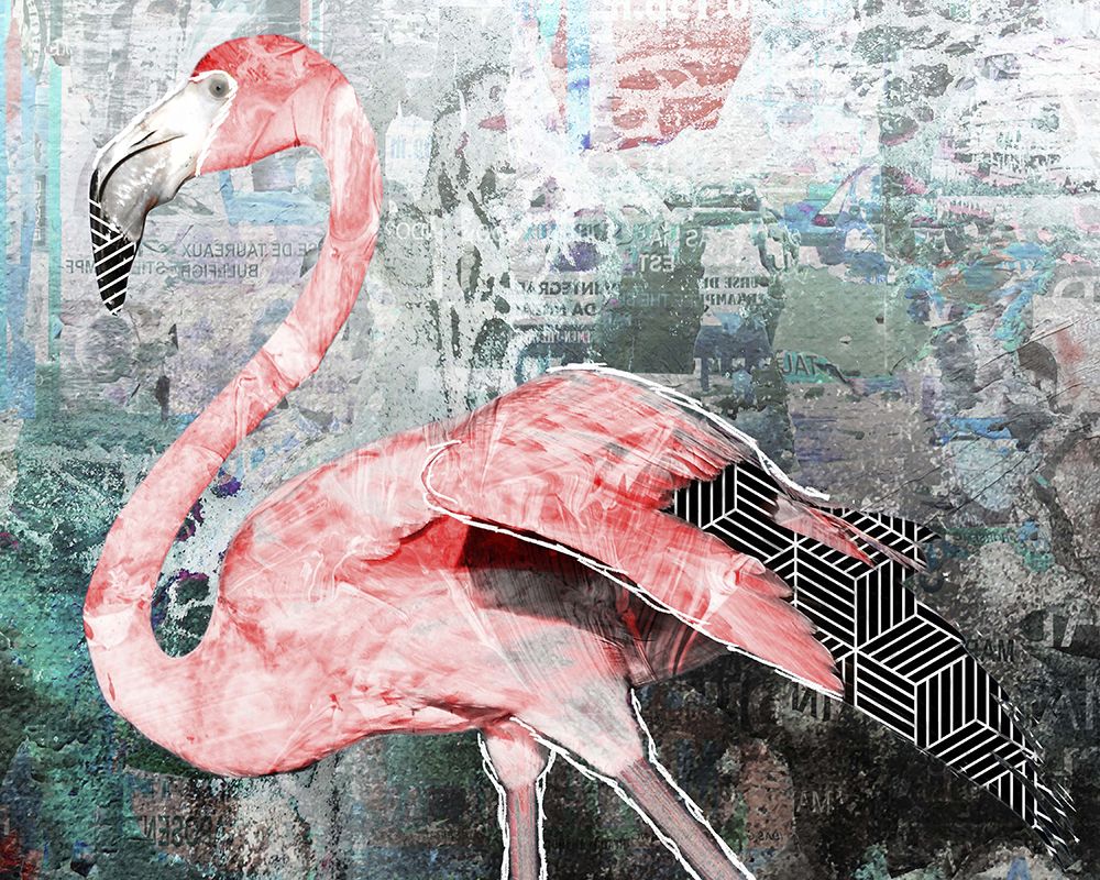 Pop Art - Flamingo
