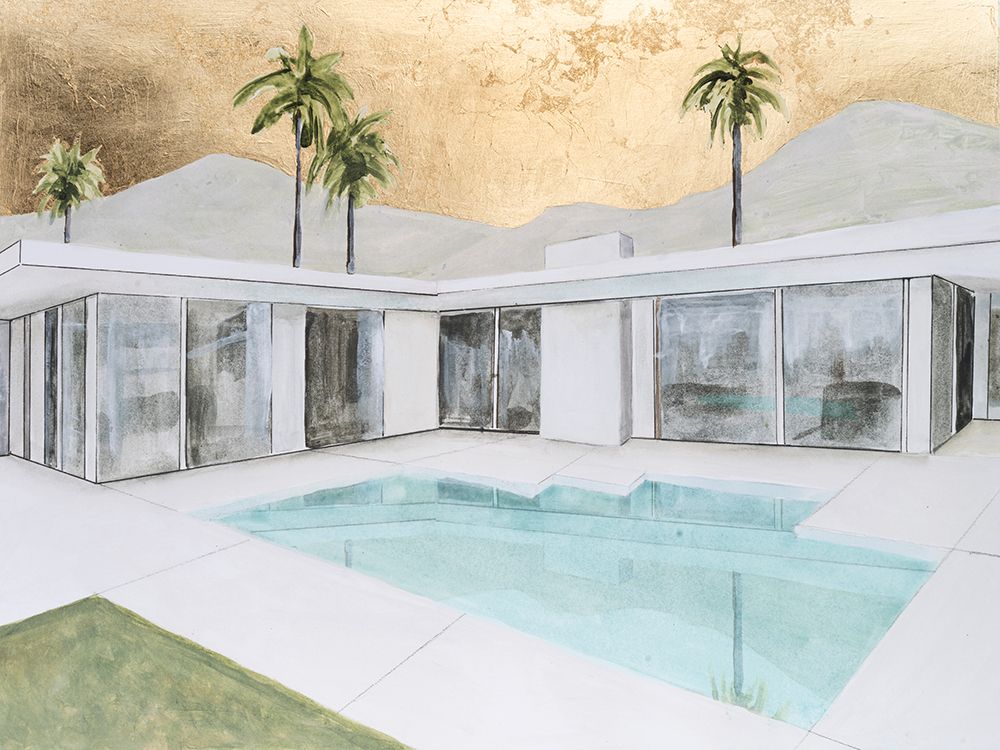 Mid-century Metallic I