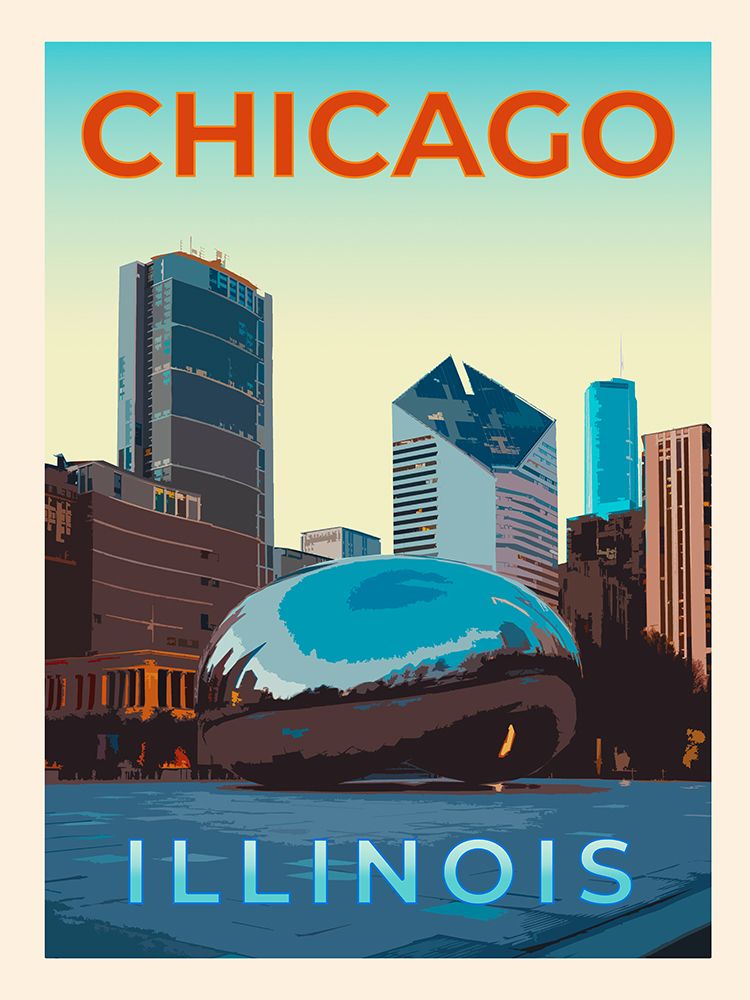 Retro Style Travel Poster I