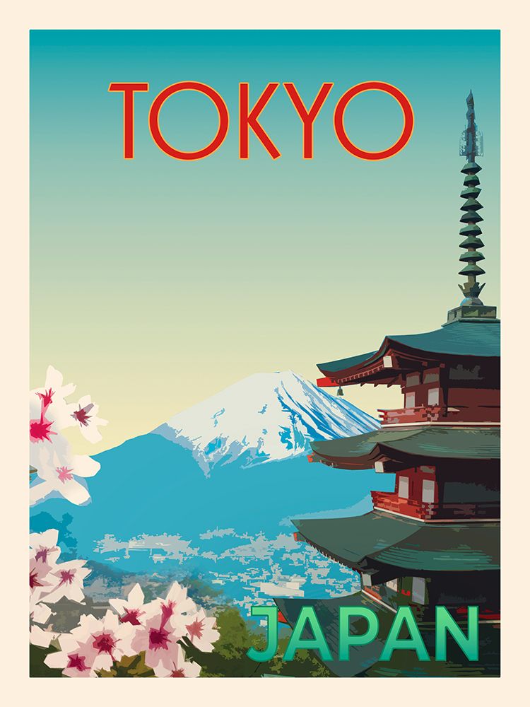Retro Style Travel Poster IV
