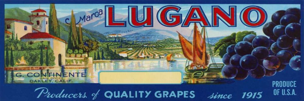 2-Up Vintage Wine Label III