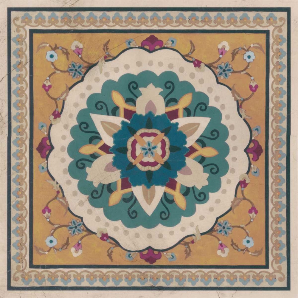 Floral Bazaar Tile IV