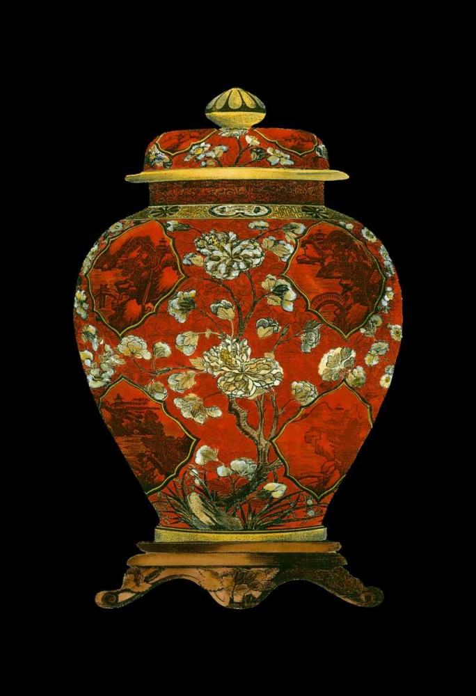 Red Porcelain Vase II