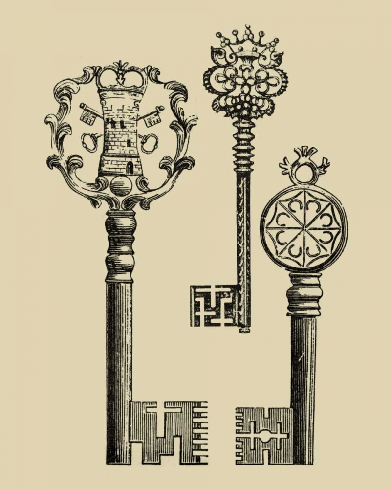 Antique Keys I