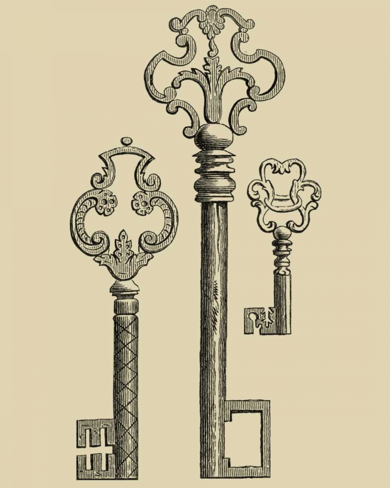 Antique Keys II