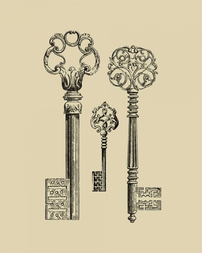 Antique Keys III