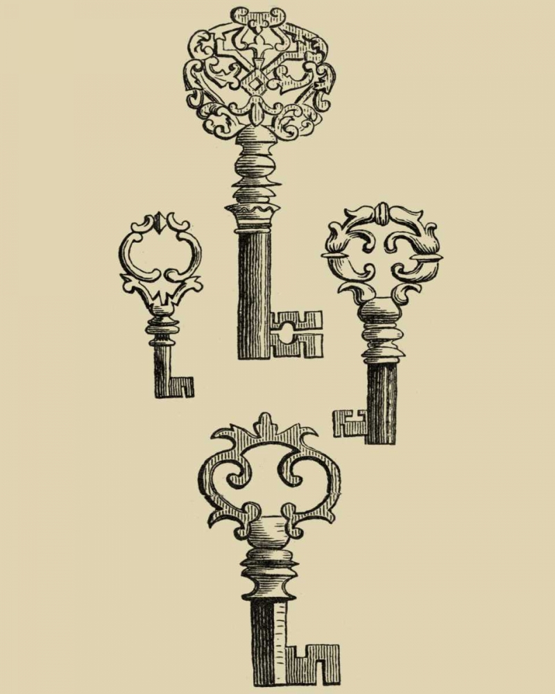 Antique Keys IV