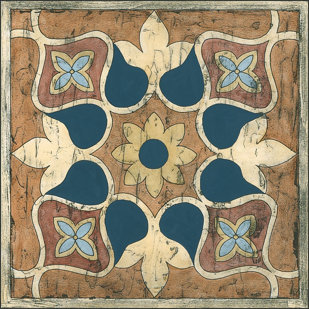 Mini Vintage Woodblock II