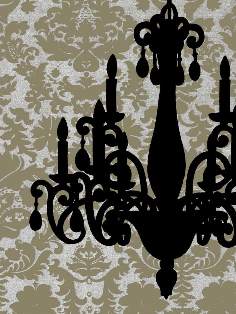 Small Chandelier Silhouette I