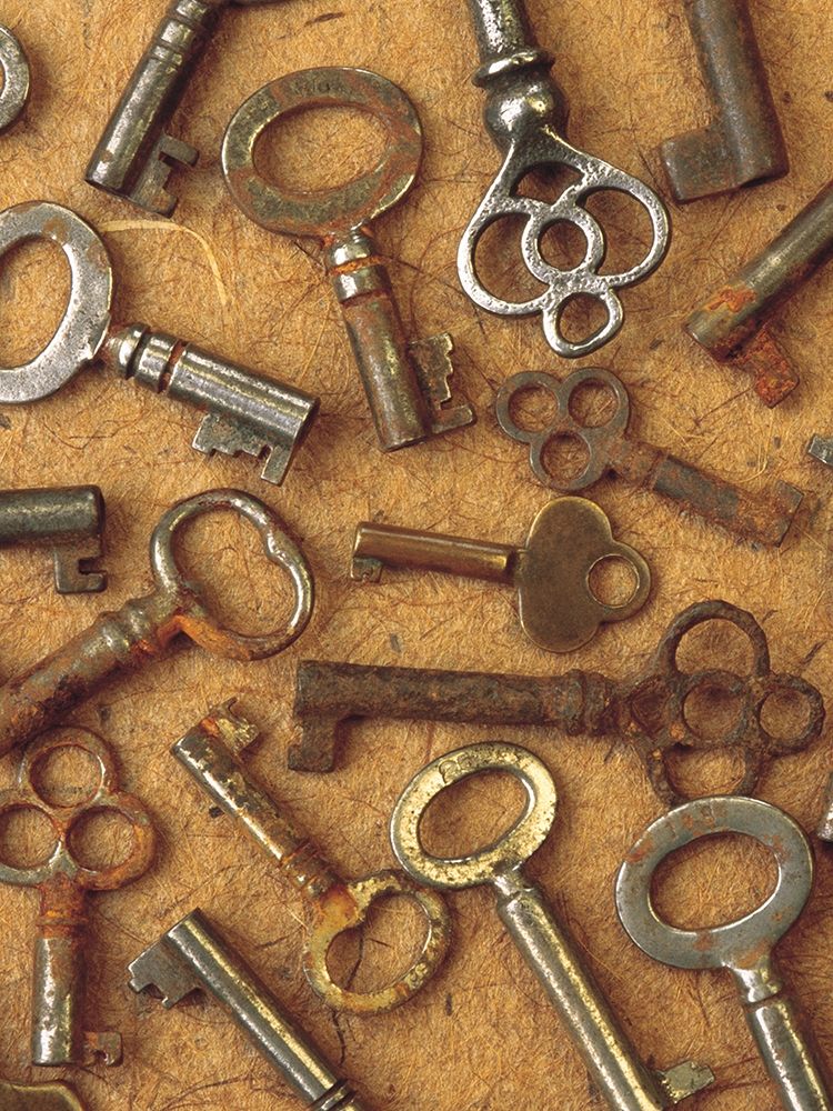 Antique Key Collage