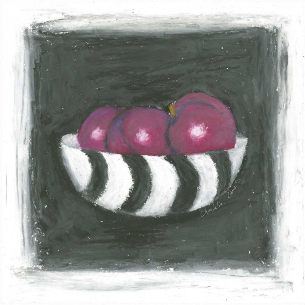 Plums in Bowl