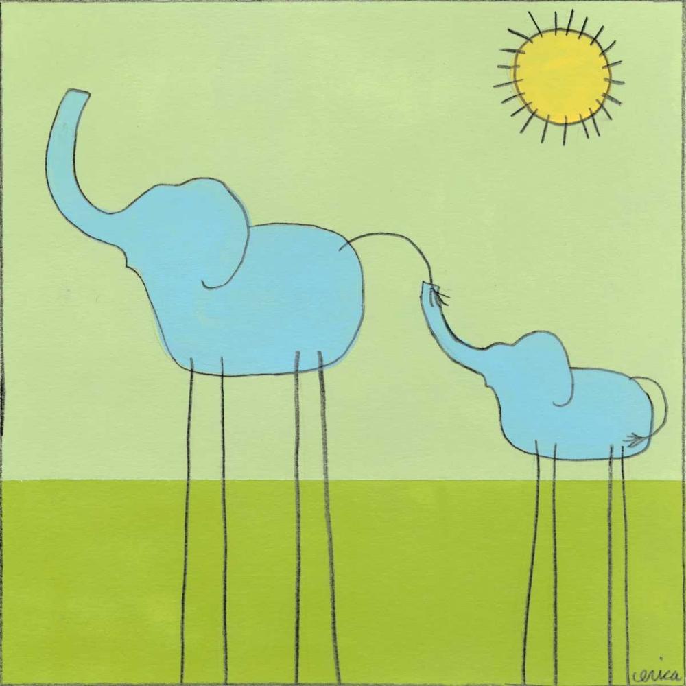 Stick-leg Elephant II