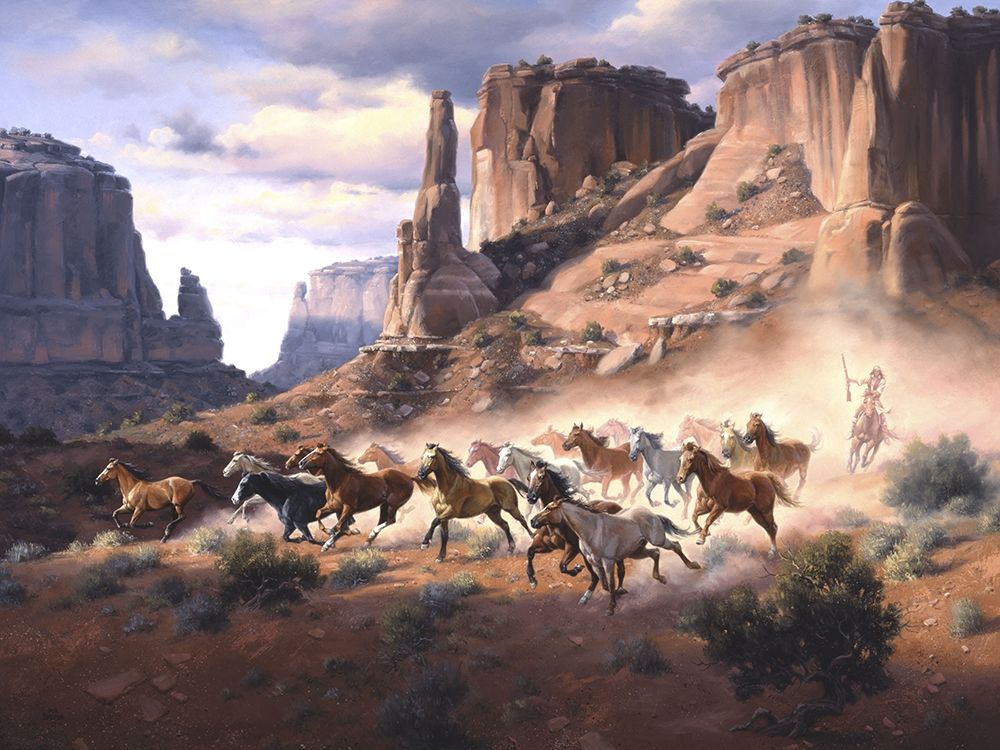 Sandstone and Stolen Horses