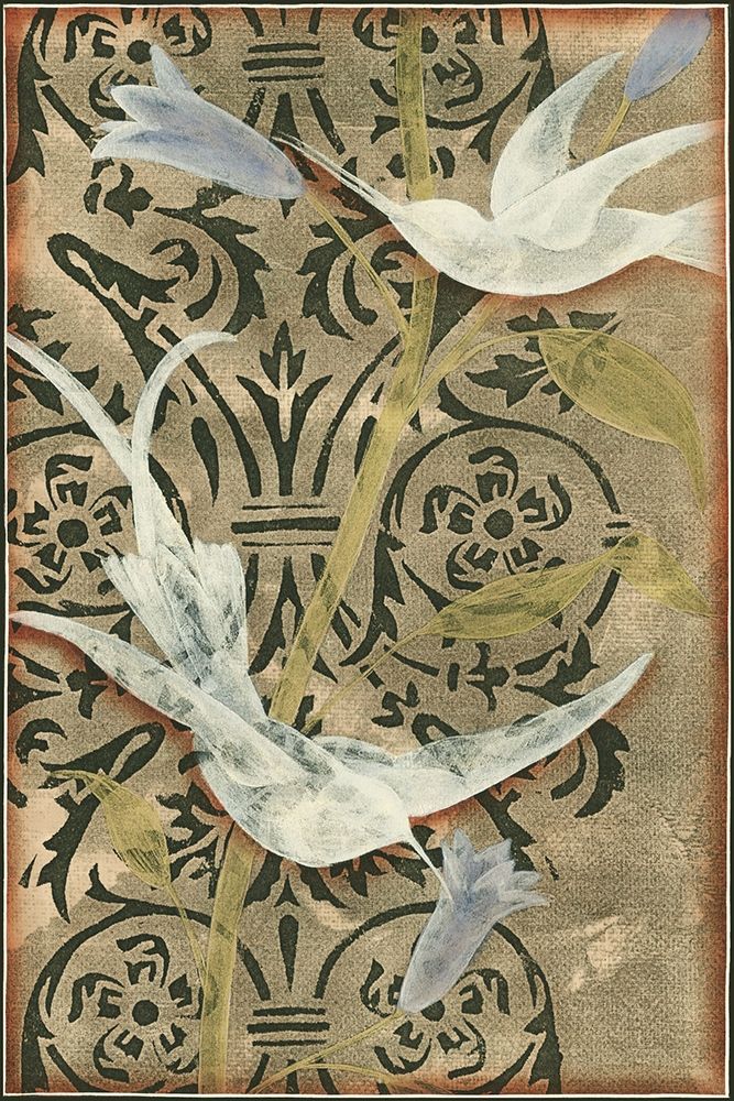 Small Batik Garden II