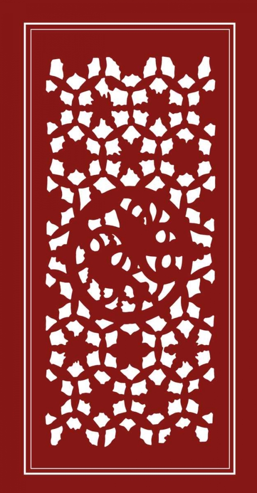 Shoji Screen in Cinnabar II