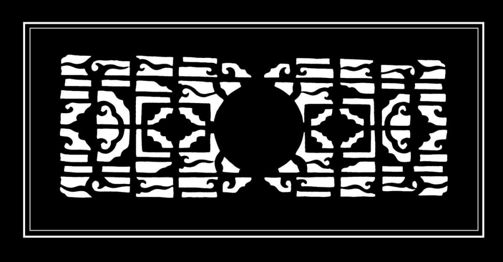 Shoji Screen in Ebony I