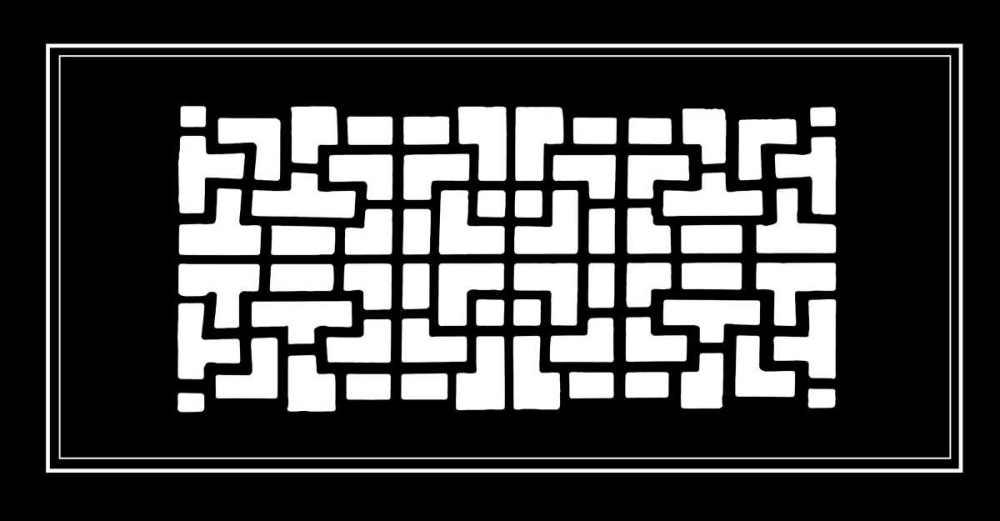 Shoji Screen in Ebony III