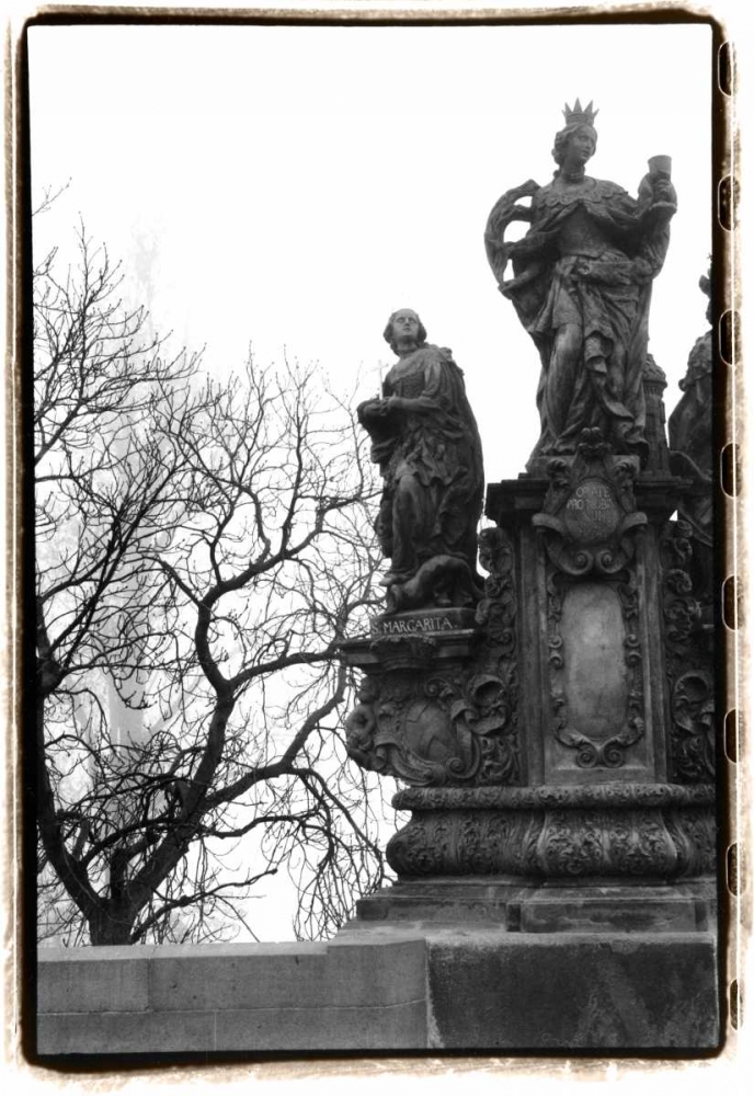 Charles Bridge in Morning Fog III