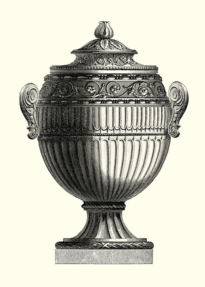 Mini BW Empire Urn II - ZHC