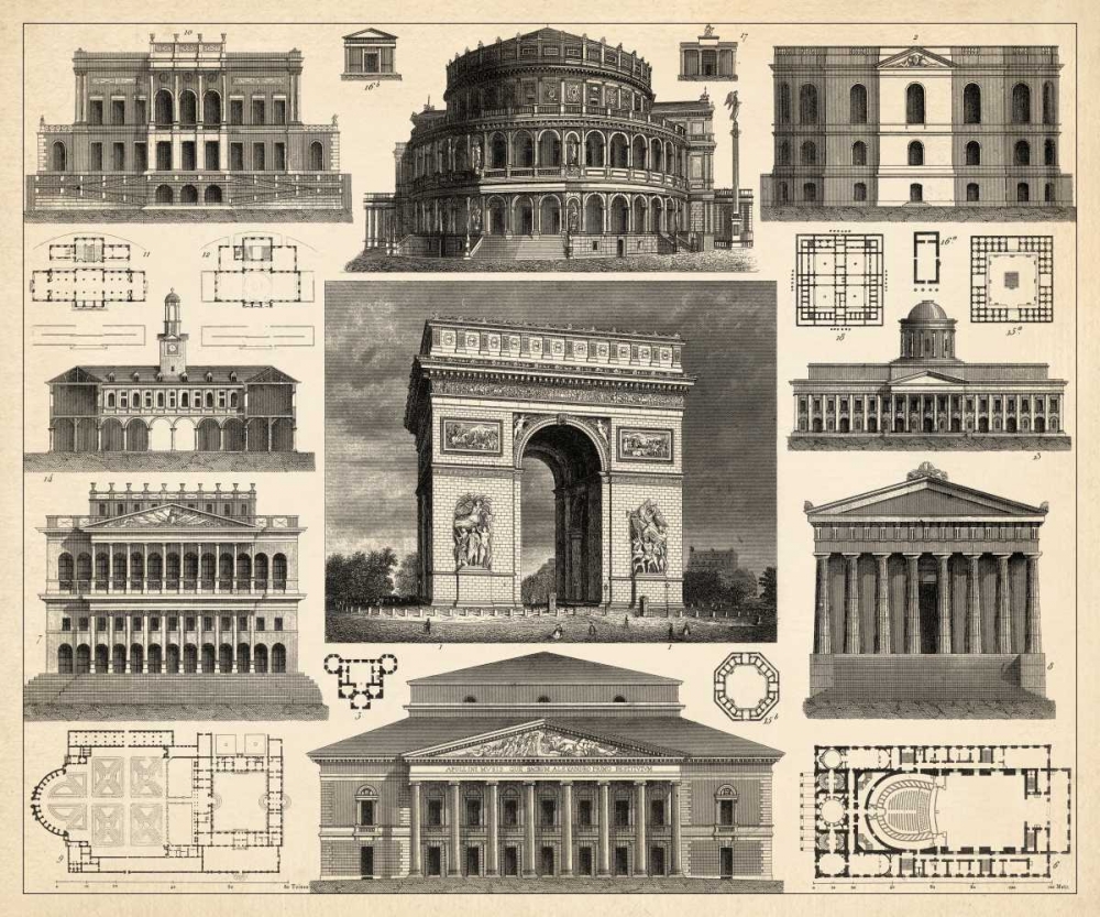 Antique City Plan IV
