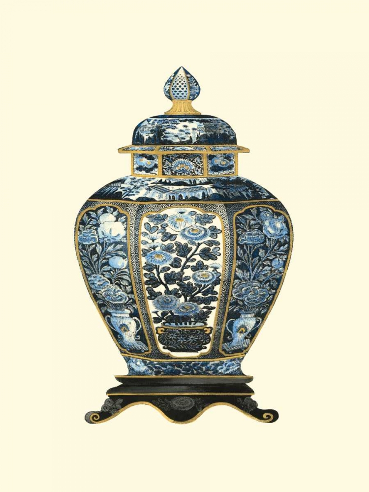 Blue Porcelain Vase I
