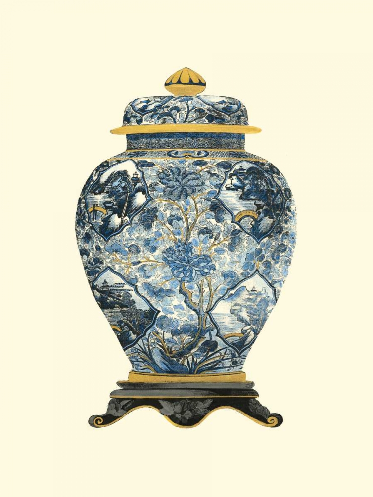 Blue Porcelain Vase II