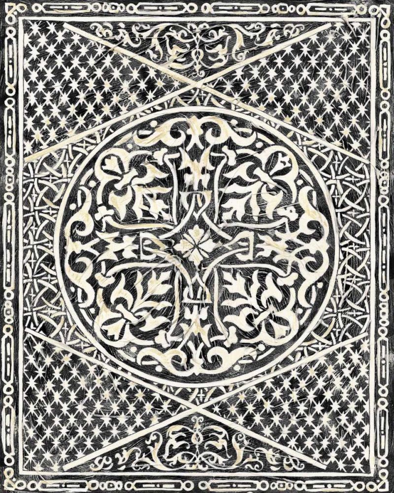 Woodcut in Black I