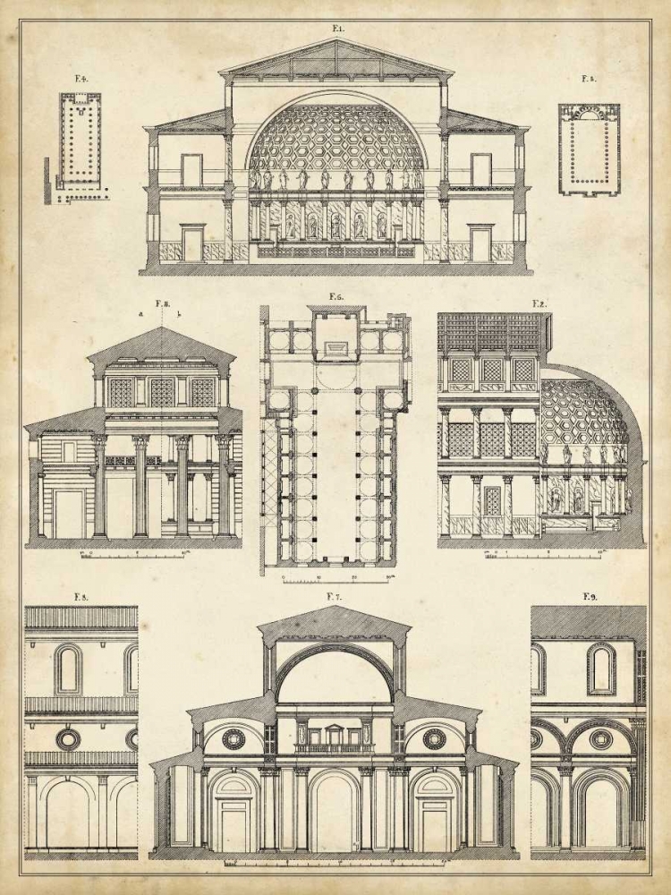 Vintage Architects Plan I