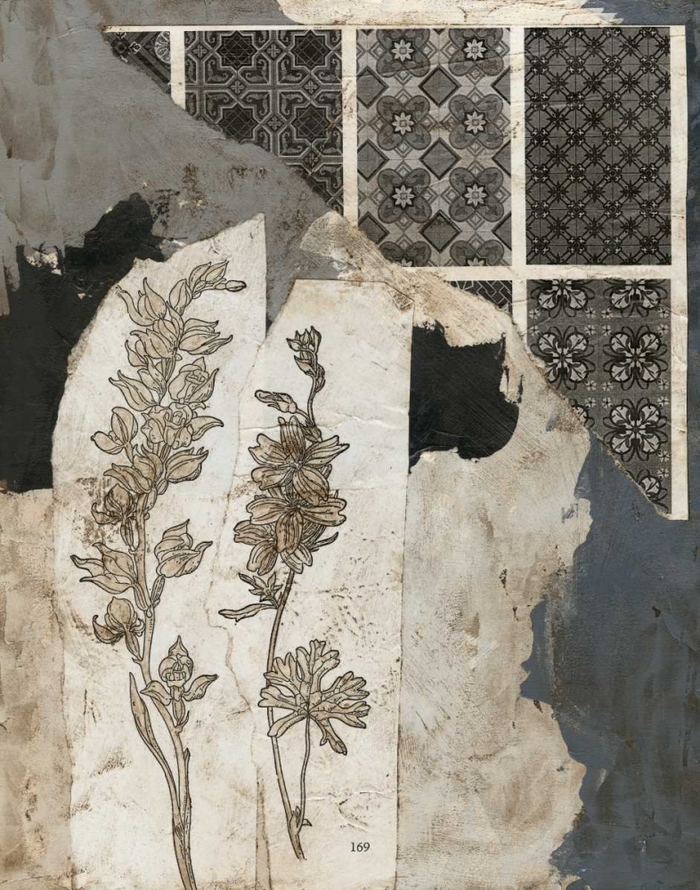 Non-Embellished Fragmented Collage II