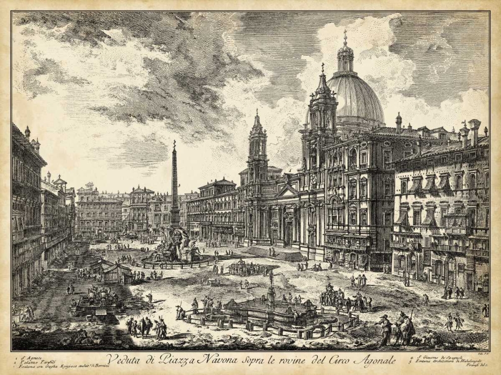 Veduta di Piazza Navona