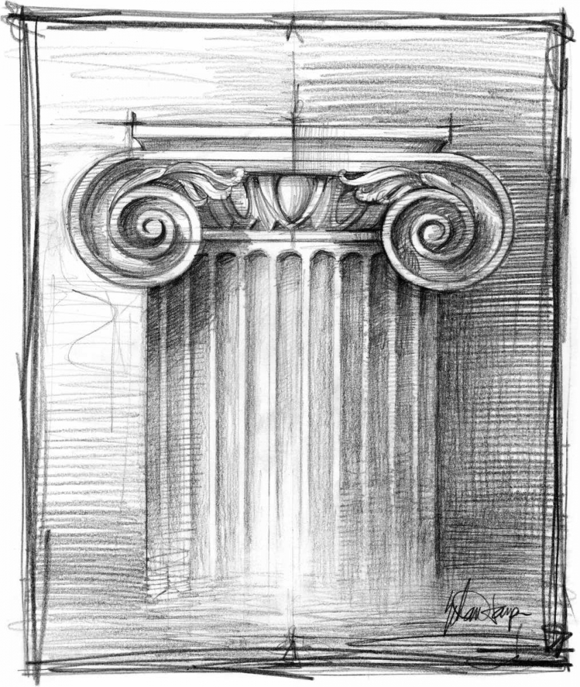 Non-Embellished Decorative Ornament III