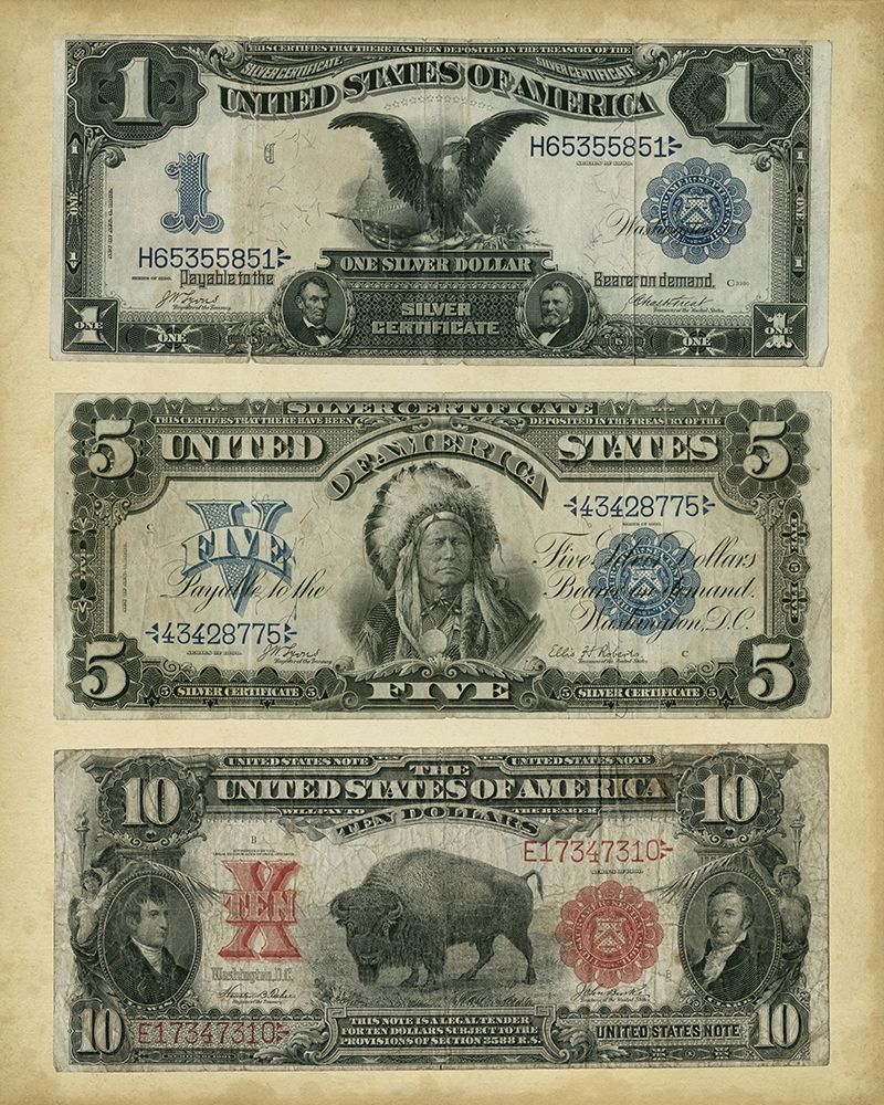Antique Currency VI